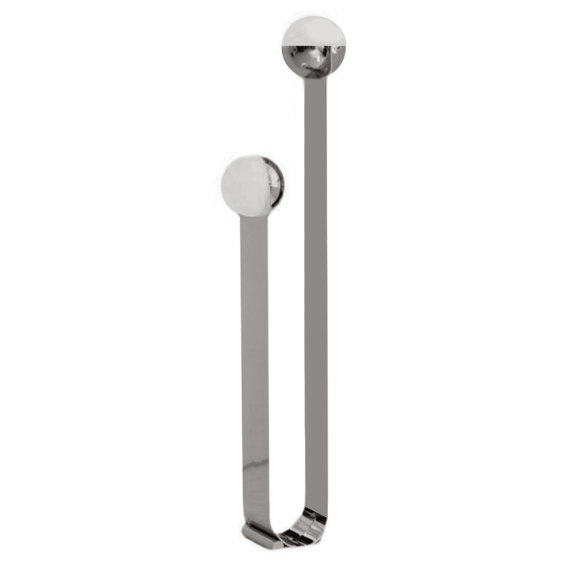 Дизайнерский Торшер из нержавеющей стали и стекла цвет хром Chrome Floor Lamp Хром Дизайнерский Торшер из нержавеющей стали и стекла цвет хром Chrome Floor Lamp Хром в Брянске | Loft Concept