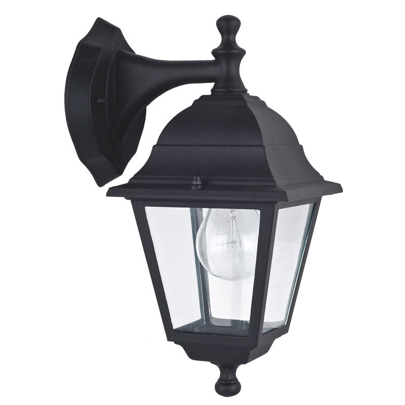 Уличный светильник Lebran Sconce II Черный Прозрачное Стекло Уличный светильник Lebran Sconce II Черный Прозрачное Стекло в Брянске | Loft Concept