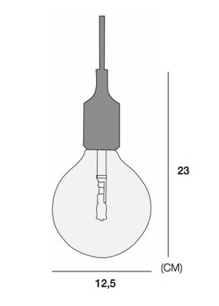 Подвесной светильник Muuto E27 Color в Брянске