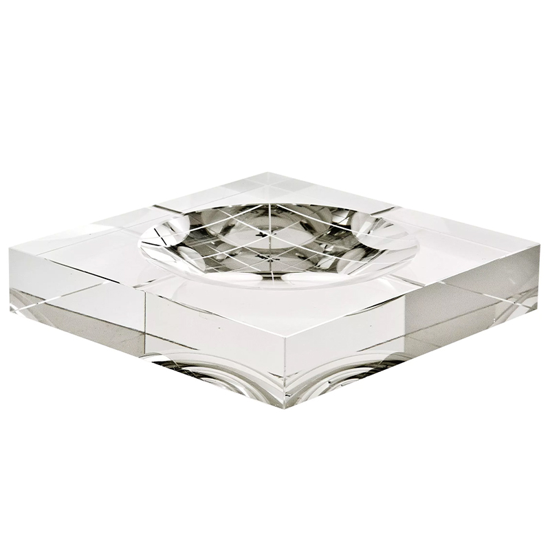 Пепельница Eichholtz Ashtray Alessandro Прозрачное Стекло в Брянске | Loft Concept 