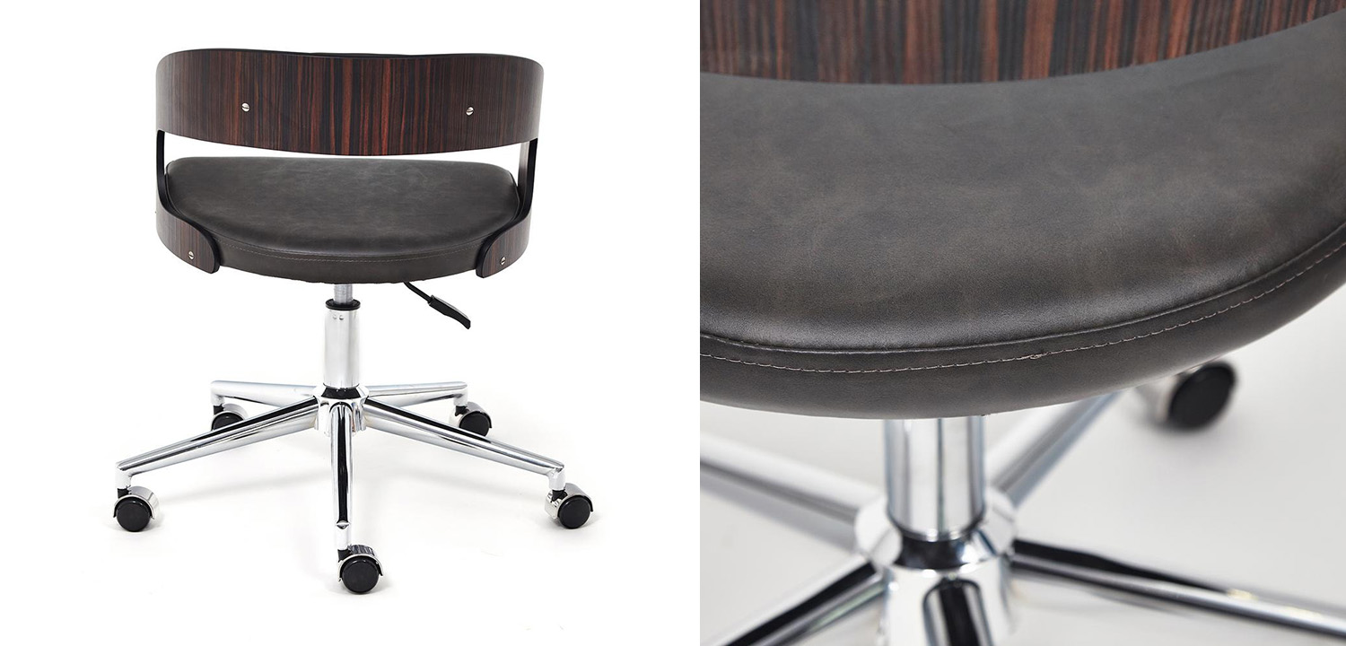 Кресло Humeur de Travail cuir noir - фото №1