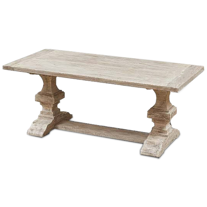 Обеденный стол Skald Dinner Table Бежево-серый Обеденный стол Skald Dinner Table Бежево-серый в Брянске | Loft Concept