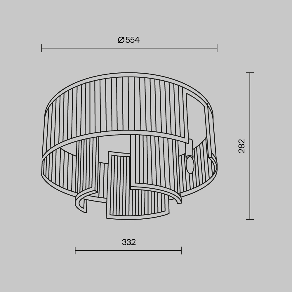 Потолочный светильник Frame Е14 в Брянске