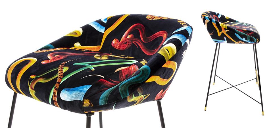Барный стул Seletti High Stool Snakes Барный стул Seletti High Stool Snakes - Loft-Concept в Брянске