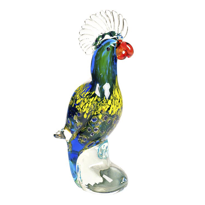 Статуэтка Glass Colored Parrot Мульти Статуэтка Glass Colored Parrot Мульти в Брянске | Loft Concept