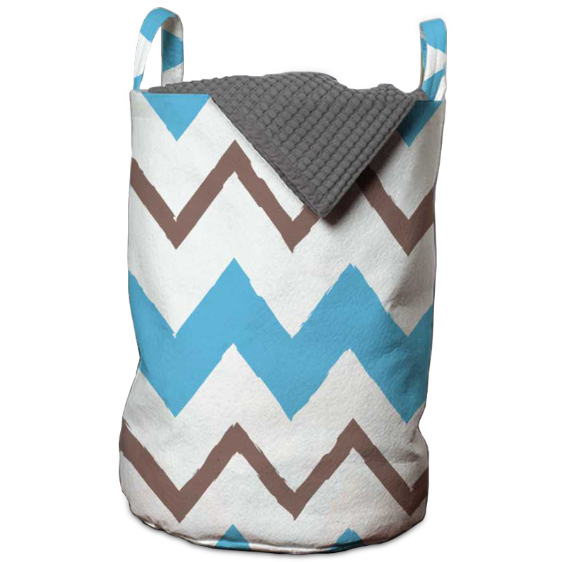 Корзина Blue Zigzag Basket Мульти Корзина Blue Zigzag Basket Мульти в Брянске | Loft Concept