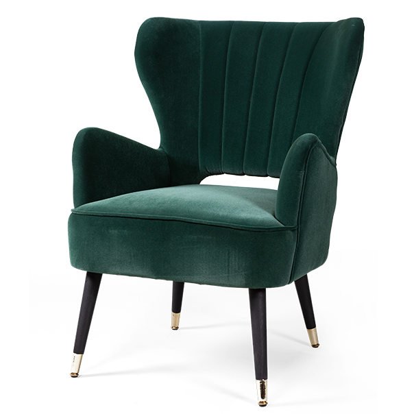 Кресло Flice ArmChair green Малахит (зеленый) Кресло Flice ArmChair green Малахит (зеленый) в Брянске | Loft Concept
