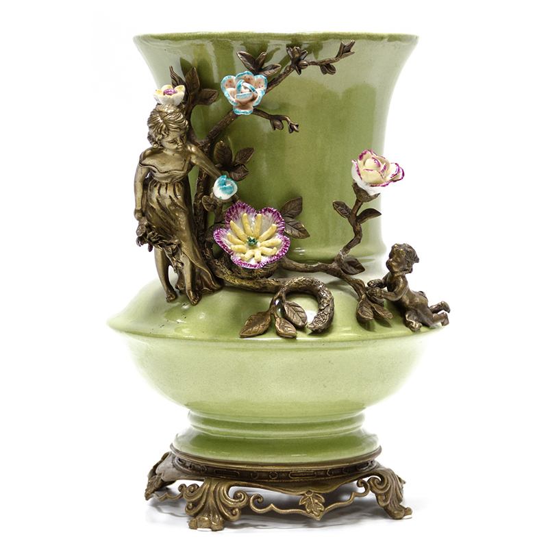 Ваза Bronze Mother Child Vase Бронза Зеленый смок Мульти Ваза Bronze Mother Child Vase Бронза Зеленый смок Мульти в Брянске | Loft Concept