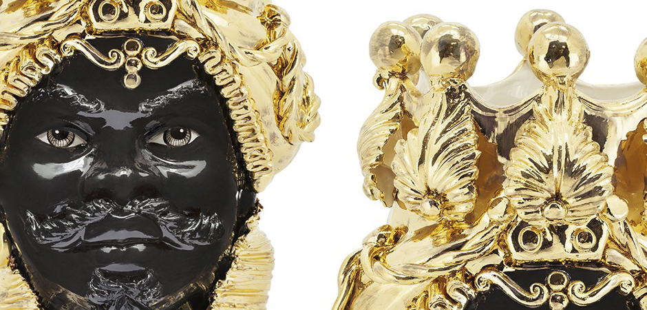 Ваза VASE MORO MAN BIG DREAMS gold Ваза VASE MORO MAN BIG DREAMS gold - Loft-Concept в Брянске