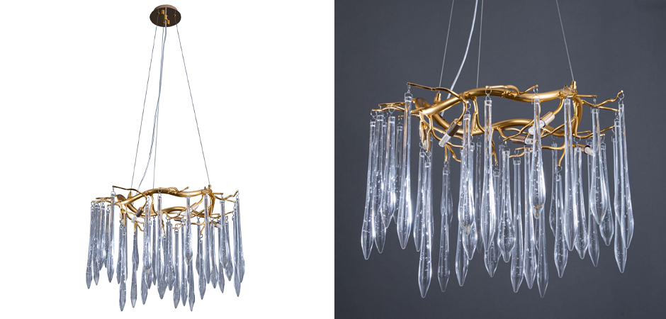 Хрустальная Люстра Whisper Rain Gold Хрустальная Люстра Whisper Rain Gold - Loft-Concept в Брянске