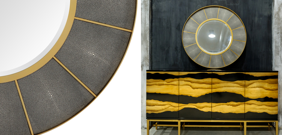 Зеркало Sectors Circle Mirror Зеркало Sectors Circle Mirror - Loft-Concept в Брянске
