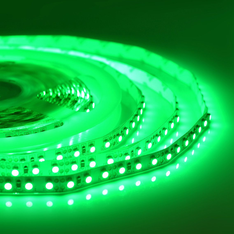 Светодиодная лента 9,6W/m 120LED/m 3528SMD зеленый 5M Белый Светодиодная лента 9,6W/m 120LED/m 3528SMD зеленый 5M Белый в Брянске | Loft Concept