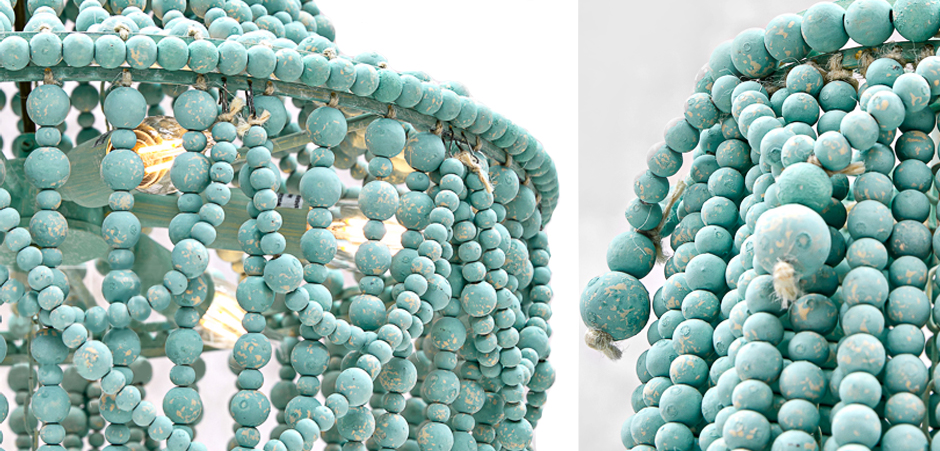 Люстра Chanteuse Chandelier Turquoise Люстра Chanteuse Chandelier Turquoise - Loft-Concept в Брянске