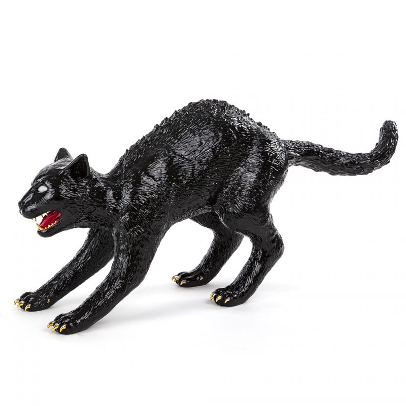 Настольная лампа Seletti Cujo The Cat Черный Настольная лампа Seletti Cujo The Cat Черный в Брянске | Loft Concept