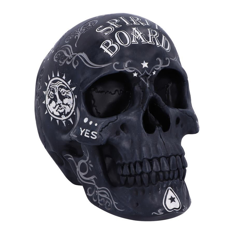 Статуэтка Skull Ouija Board Черный Белый Статуэтка Skull Ouija Board Черный Белый в Брянске | Loft Concept