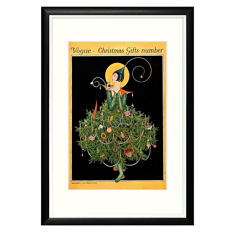 Постер Vogue Christmas Мульти Постер Vogue Christmas Мульти в Брянске | Loft Concept