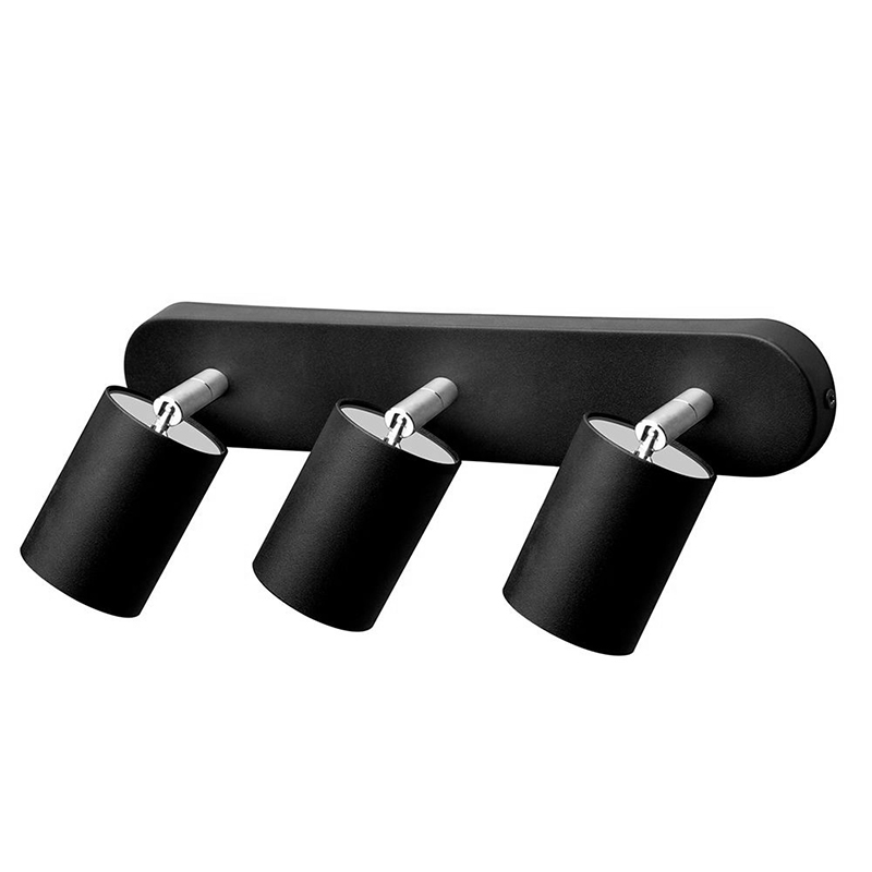 Бра Celis Spot Wall Lamp Trio black Черный Бра Celis Spot Wall Lamp Trio black Черный в Брянске | Loft Concept