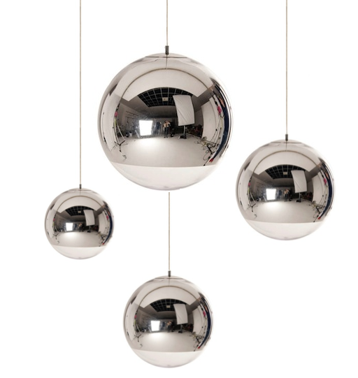 Подвесной светильник Mirror Ball Серебряный Подвесной светильник Mirror Ball Серебряный в Брянске | Loft Concept