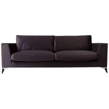 Диван Stockholm Sofa Dark Графит Нержавеющая сталь Диван Stockholm Sofa Dark Графит Нержавеющая сталь в Брянске | Loft Concept