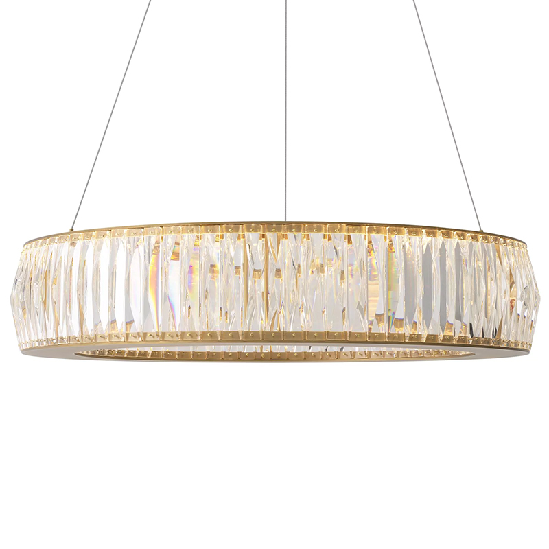 Люстра Eichholtz Chandelier Vancouver S Brass Латунь Прозрачное Стекло Люстра Eichholtz Chandelier Vancouver S Brass Латунь Прозрачное Стекло в Брянске | Loft Concept