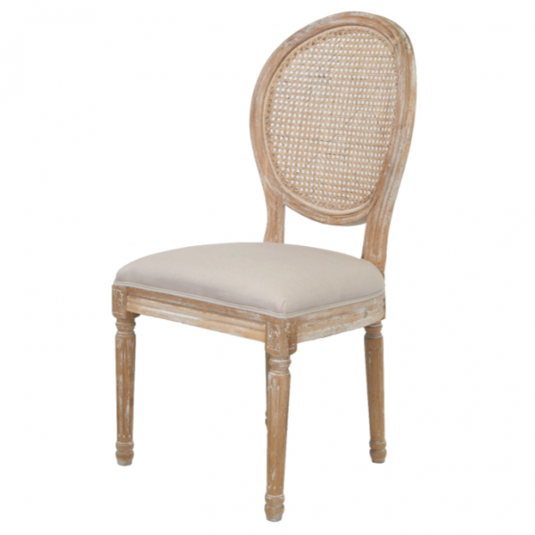 Стул French chairs Provence Beige Rattan 2 Chair Бежевый Стул French chairs Provence Beige Rattan 2 Chair Бежевый в Брянске | Loft Concept
