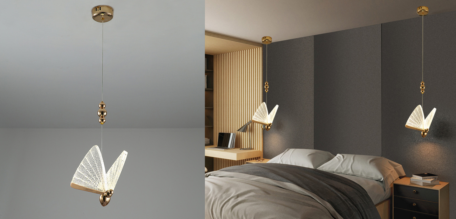 Люстра Glass butterfly chandelier A - фото №1