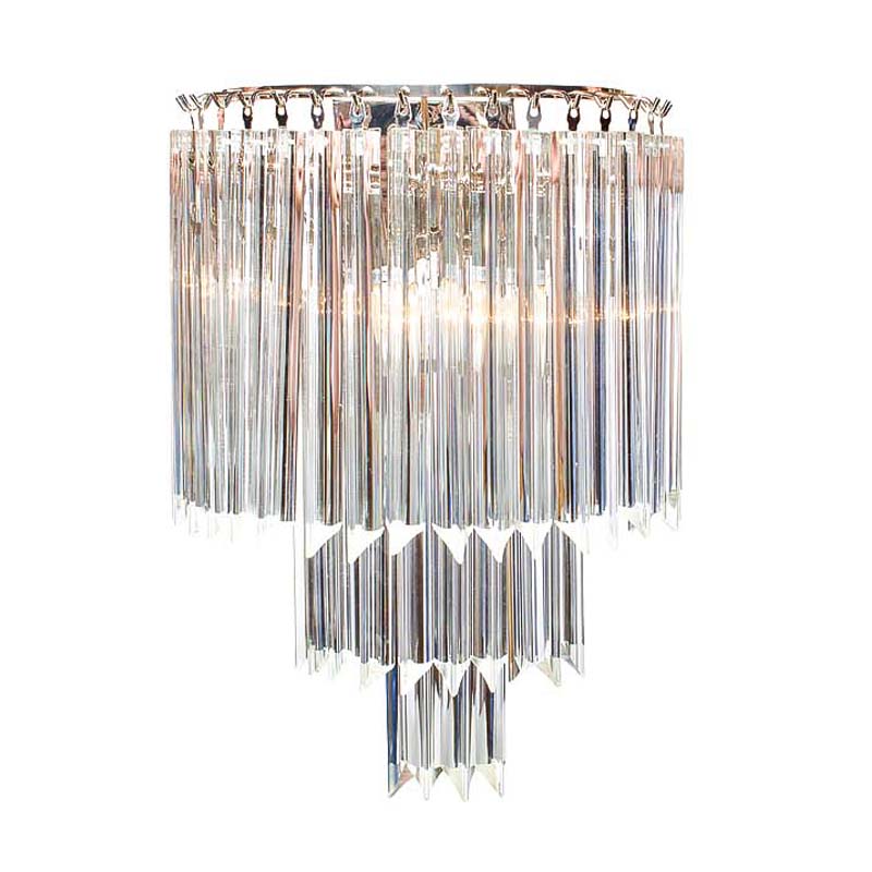 Бра Odeon Glass Wall Sconce Хром Прозрачное Стекло Бра Odeon Glass Wall Sconce Хром Прозрачное Стекло в Брянске | Loft Concept