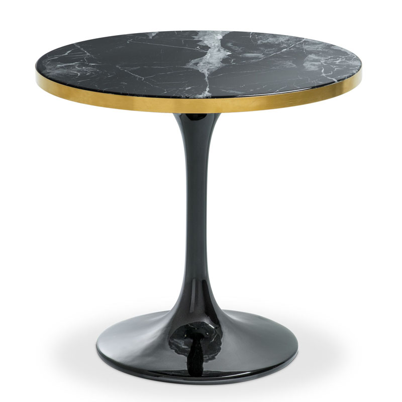 Приставной стол Eichholtz SIDE TABLE PARME Черный Мрамор Nero Приставной стол Eichholtz SIDE TABLE PARME Черный Мрамор Nero в Брянске | Loft Concept