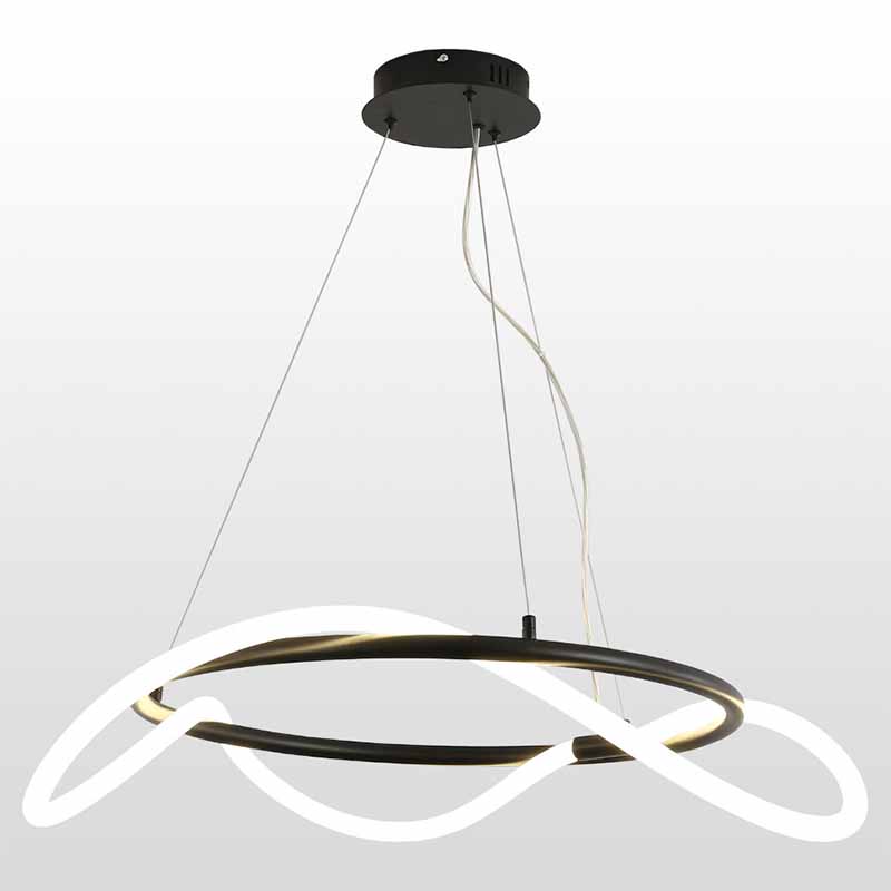 Люстра Luke Lampco Tracer Chandelier Black 60 Белый Черный в Брянске | Loft Concept 