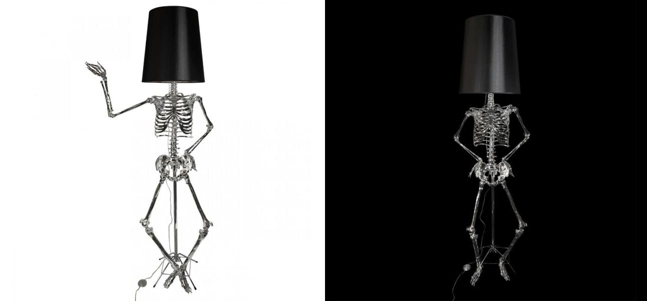 Торшер Skeleton 190 см - фото №2
