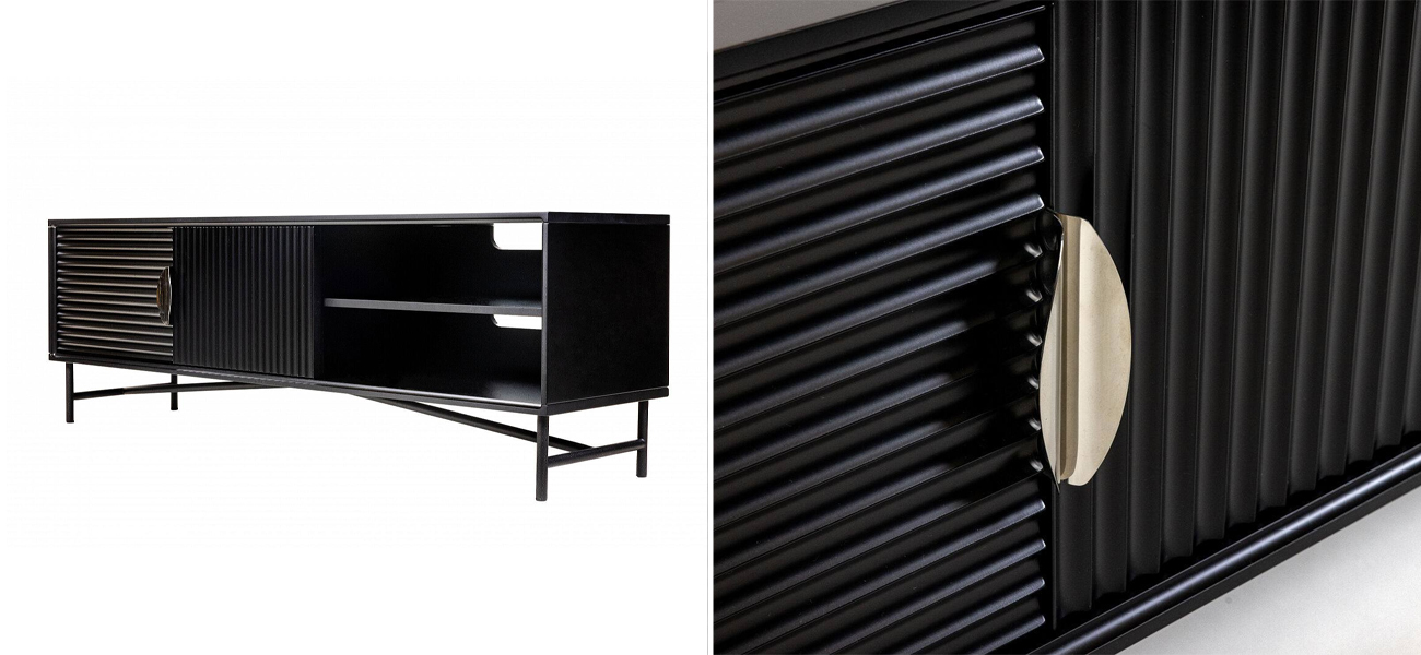 ТВ-тумба Antique Order Черная  - фото №1