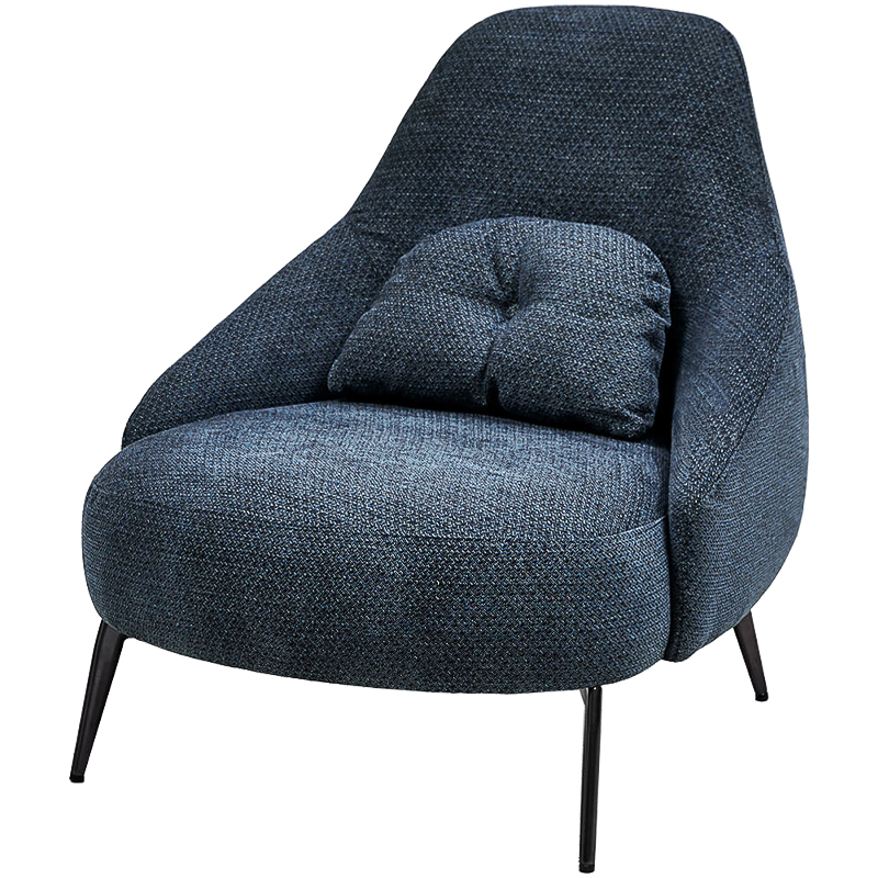 Кресло Lorits Chair Черный Темно-синий Кресло Lorits Chair Черный Темно-синий в Брянске | Loft Concept
