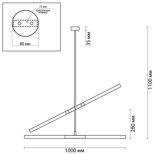 Светильник Gold Delta Light 4 lamp Светильник Gold Delta Light 4 lamp в Брянске