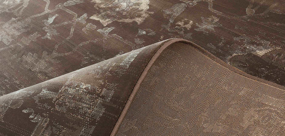 Ковёр из вискозы Indian pattern Choco Ковёр из вискозы Indian pattern Choco - Loft-Concept в Брянске