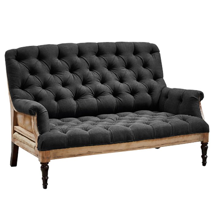 Диван Classic Grace Графит Коричневый Диван Classic Grace Графит Коричневый в Брянске | Loft Concept