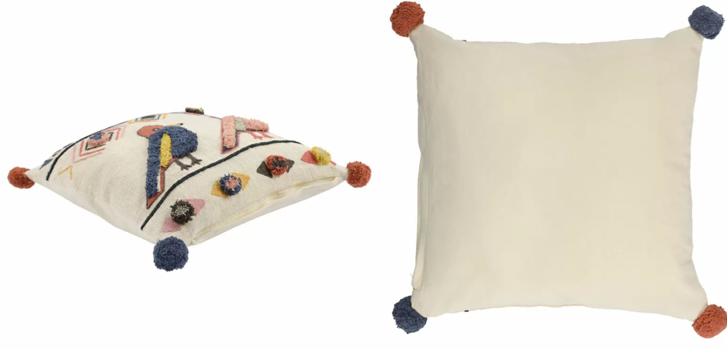 Чехол на подушку Ethnic mix Birds - фото