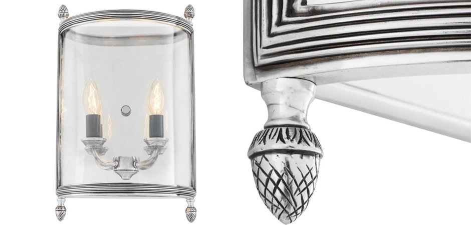 Бра Wall Lamp Lennon M Silver - Loft-Concept в Брянске