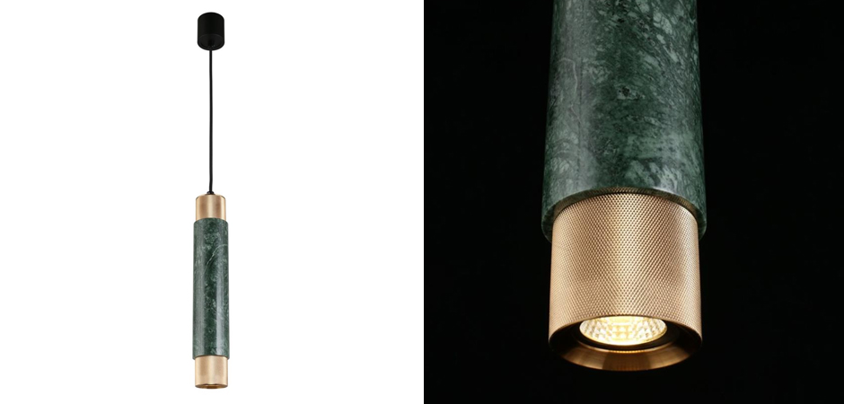 Подвесной светильник Cocktail Tube Изумрудный Подвесной светильник Cocktail Tube Изумрудный - Loft-Concept в Брянске
