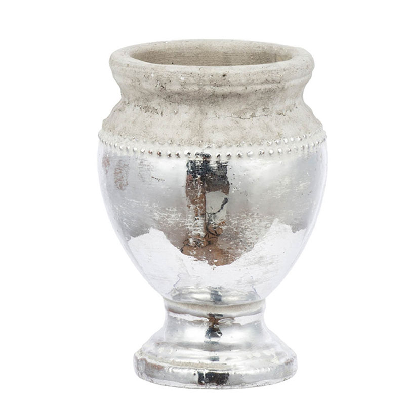 Ваза Vase Argenta Cup silver 23 Серебряный Ваза Vase Argenta Cup silver 23 Серебряный в Брянске | Loft Concept
