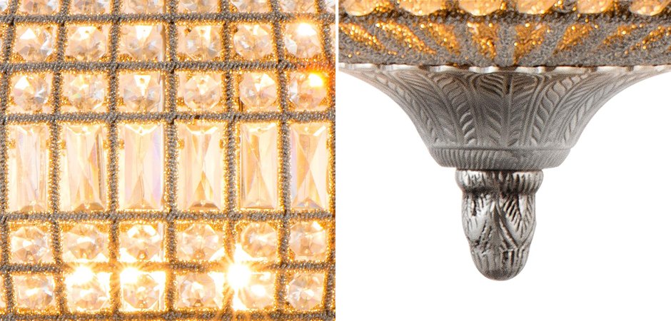 Люстра Chandelier Kasbah Oval L Nickel - Loft-Concept в Брянске