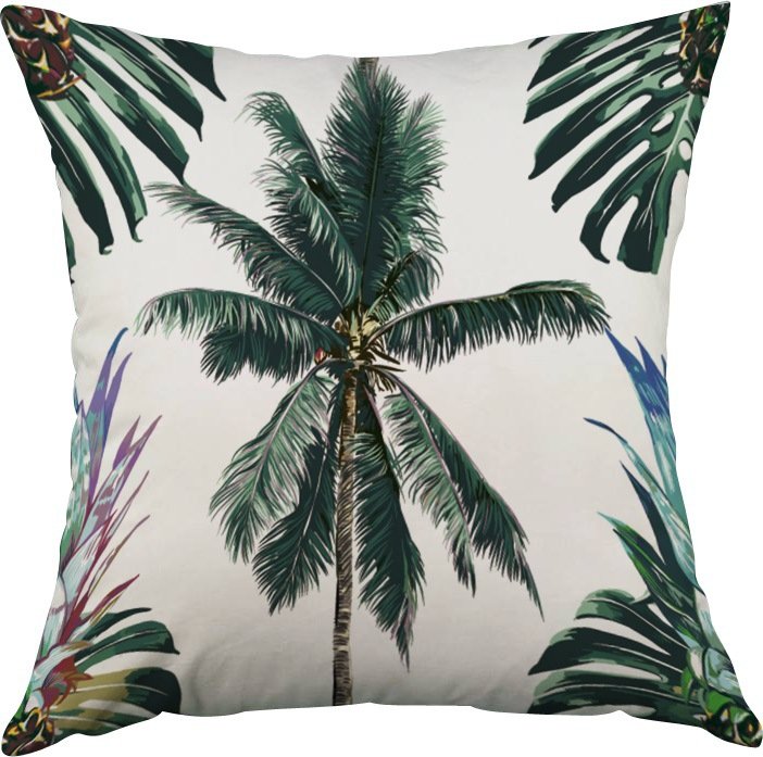 Декоративная подушка Tropics #6 Зеленый Декоративная подушка Tropics #6 Зеленый в Брянске | Loft Concept