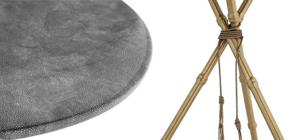 Приставной стол Stingray Skin Triangles Приставной стол Stingray Skin Triangles - Loft-Concept в Брянске