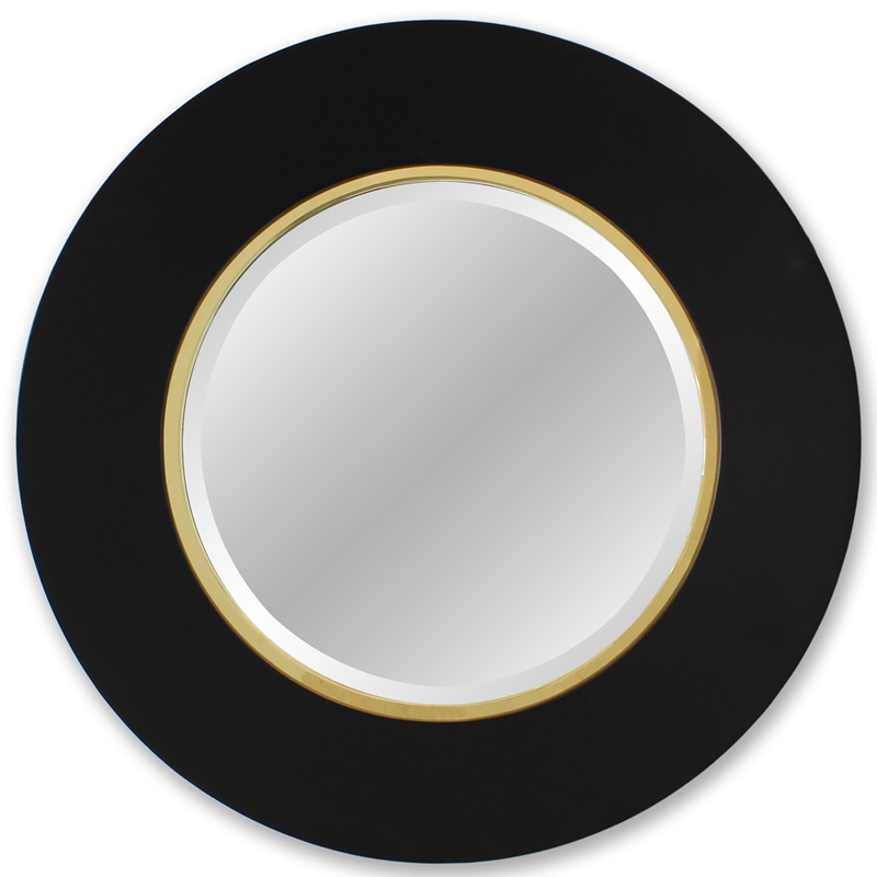 Зеркало Black Circle Mirror Зеркало Black Circle Mirror в Брянске | Loft Concept