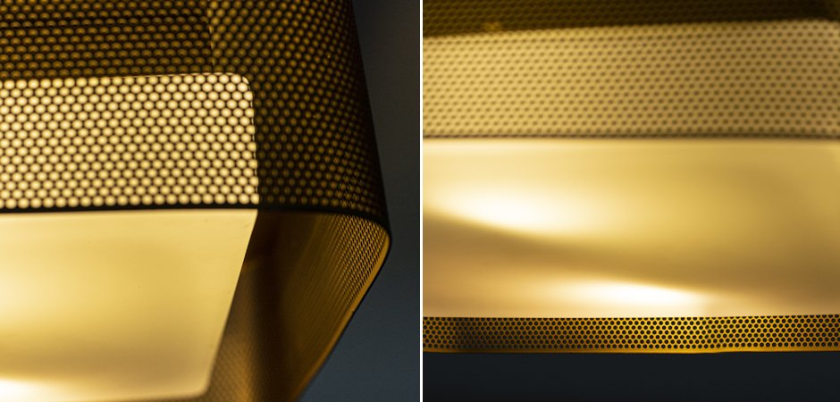 PRECISION Large Flush Mount Brass - фото №2