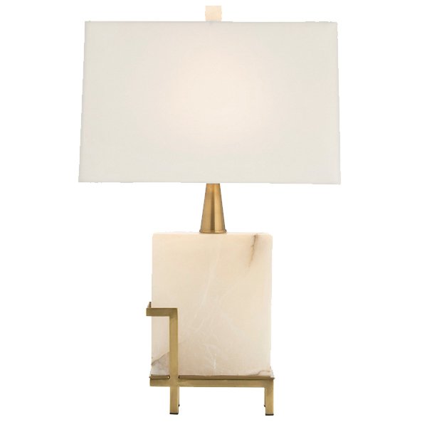 Настольная лампа Art-Deco White marble Lamp Белый Мрамор Bianco Настольная лампа Art-Deco White marble Lamp Белый Мрамор Bianco в Брянске | Loft Concept