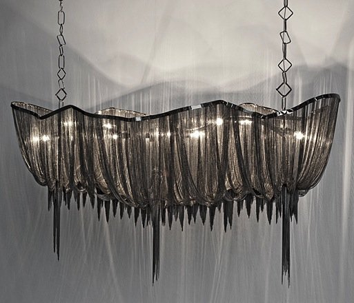 Люстра Atlantis Aluminium Chain Chandelier Люстра Atlantis Aluminium Chain Chandelier в Брянске | Loft Concept