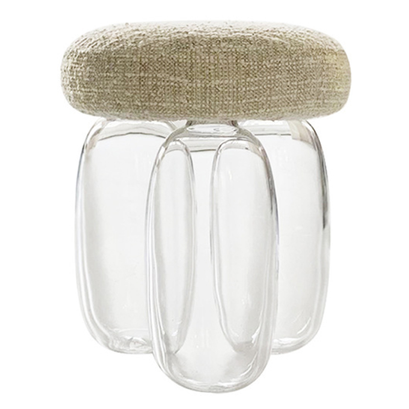 Дизайнерский Пуф Inverted Gravity Pouf Mathieu Lehanneur Прозрачный Бежевый Дизайнерский Пуф Inverted Gravity Pouf Mathieu Lehanneur Прозрачный Бежевый в Брянске | Loft Concept
