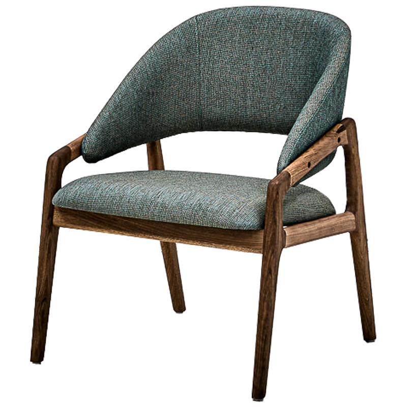 Стул Airril Stool Голубой Коричневый в Брянске | Loft Concept 
