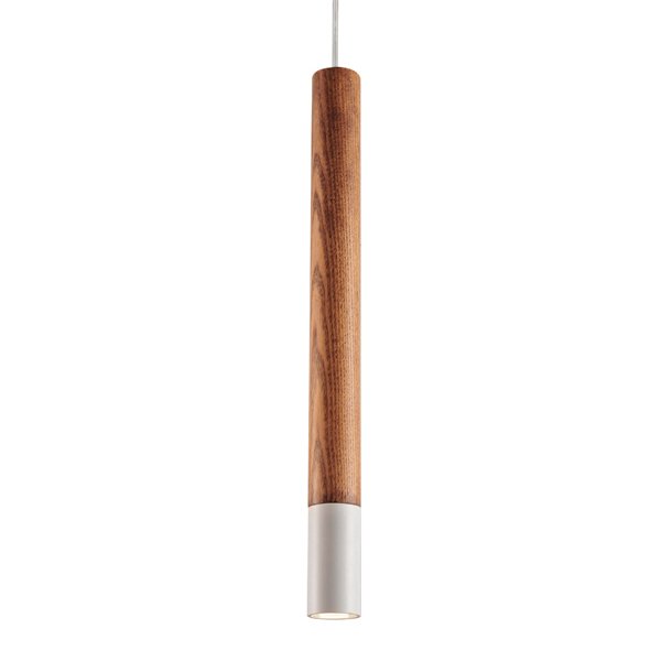 Подвесной светильник Trumpet Wood Pendant Lamp Коричневый Подвесной светильник Trumpet Wood Pendant Lamp Коричневый в Брянске | Loft Concept