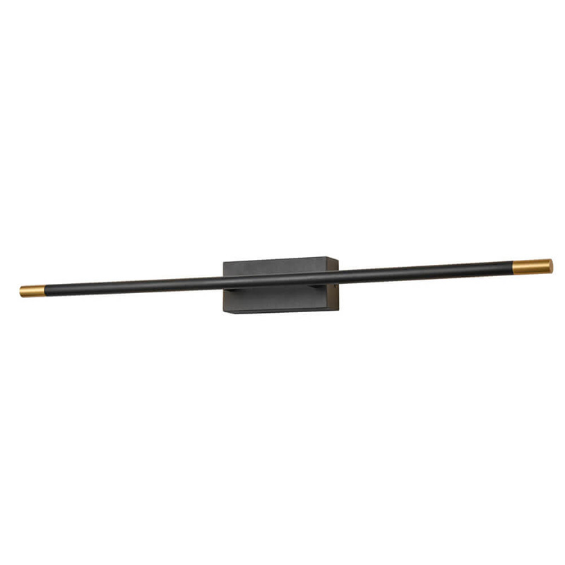 Бра Drawing Line Gold Black Rectangular Base Золотой Черный Бра Drawing Line Gold Black Rectangular Base Золотой Черный в Брянске | Loft Concept